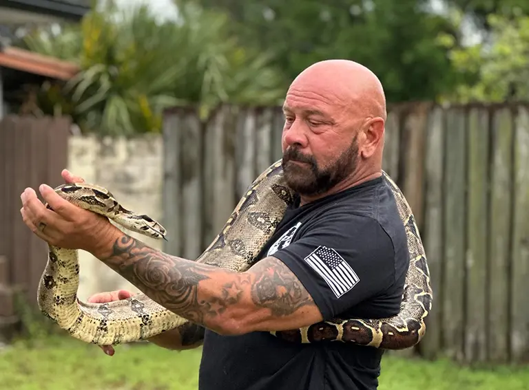 Trapper Joe of Advanced Wildlife Trappers